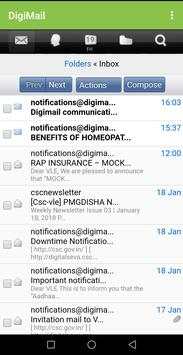 Digimail : CSC SPV  E-Governance screenshot 3