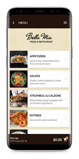 Bella Mia Pizza screenshot 2