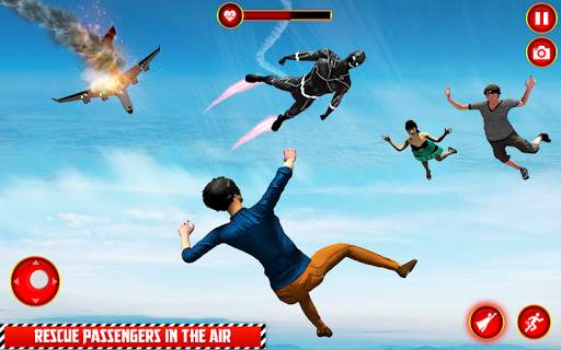 Light Speed Hero: Plane Crash Rescue Game 2020 screenshot 2