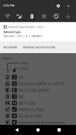 Network Type Indicator screenshot 3