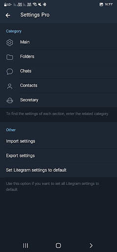 Litegram Messenger screenshot 4