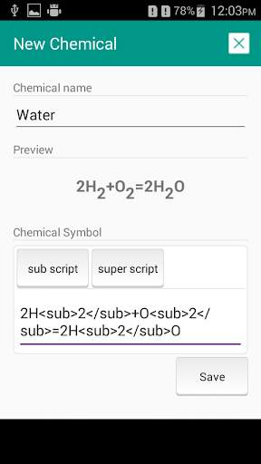 Chemistry and Compounds Symbol and Formula скриншот 3