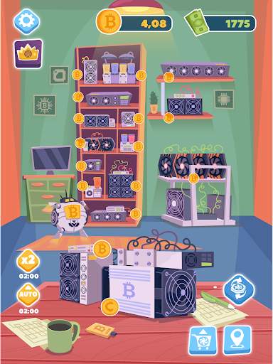 Bitcoin mining: simulateur screenshot 2