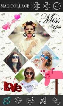 Magazine Photo Collage Frame screenshot 6