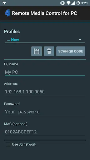 Remote Control Widget for PC screenshot 5