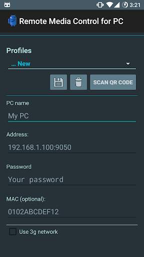 Remote Control Widget for PC screenshot 5