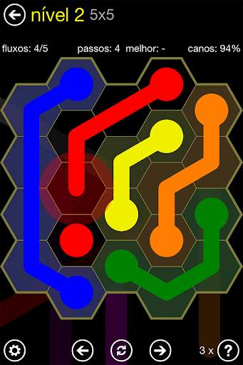Flow Free: Hexes screenshot 6