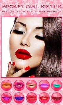 Girl Face Makeup Changer Photo Editor screenshot 2