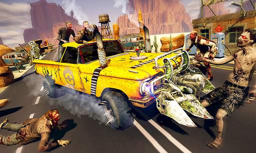 Zombie Car Highway Smasher Simulator 2020 screenshot 1
