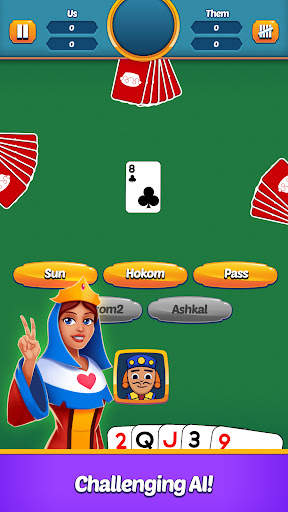 Baloot Shekih ElKoba card game screenshot 2