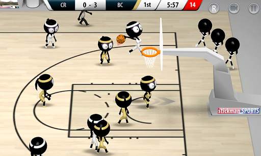 Stickman Basketball 3D screenshot 3