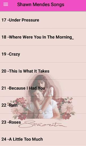 SHAWN MENDES-Songs Offline (40 Songs) screenshot 3