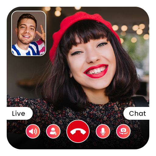 Video Call Advice and Live Chat with Video Call आइकन