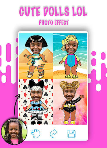 Cute Dolls lol Photo Editor - Fashion dolls screenshot 5