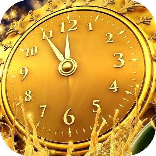 Gold Clock Live Wallpaper 1.0.3