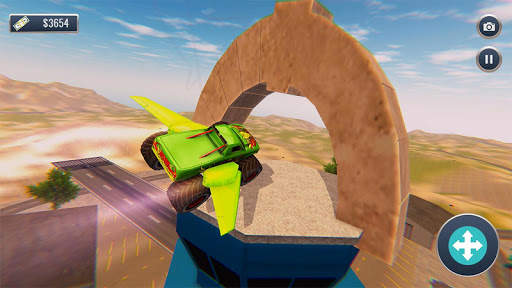 Offroad Flying Monster Truck Driving screenshot 3