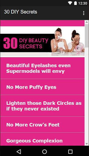 30 Beauty Secrets for Women screenshot 2