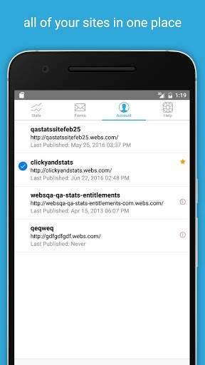 Webs - Create a Free Website screenshot 5