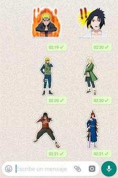 Naruto stickers screenshot 6