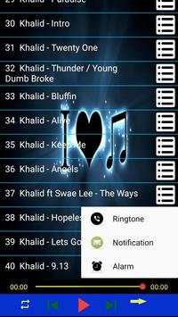 Khalid خالد كل اغاني بدون انترنت 2 تصوير الشاشة