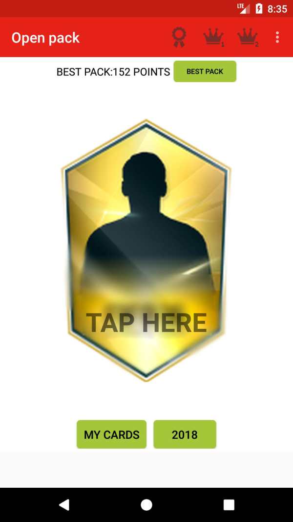 Pack Opener for FUT 18 and 16 screenshot 1