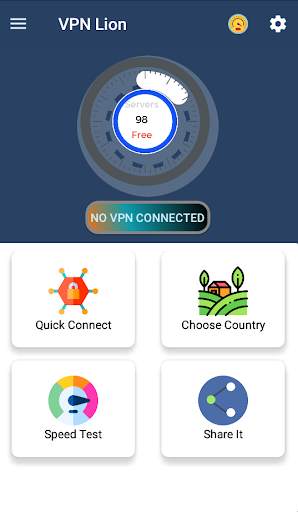 VPN LION screenshot 1