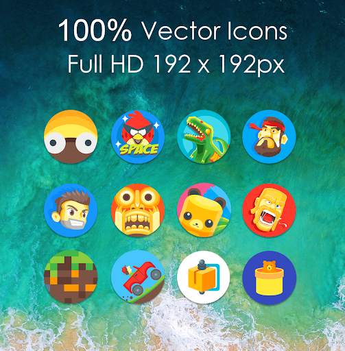 Oreo 8 - Icon Pack screenshot 3