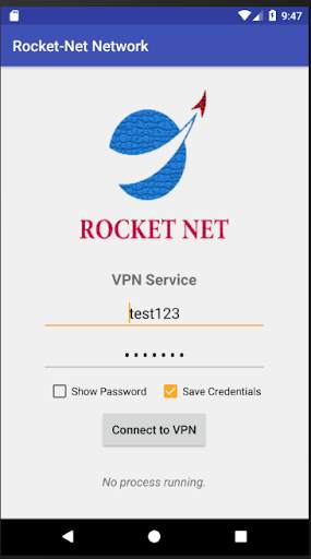 Rocket-Net Network VPN 1 تصوير الشاشة