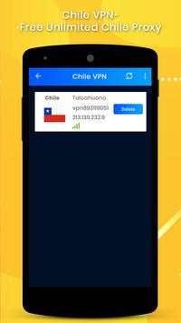 Chile VPN screenshot 3