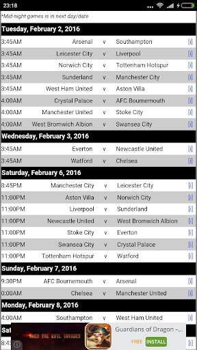 England Football Lite screenshot 3