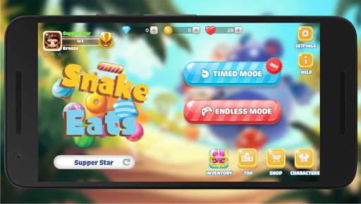 Snake Eats Candy screenshot 1