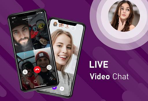 Random video chat app with strangers screenshot 1