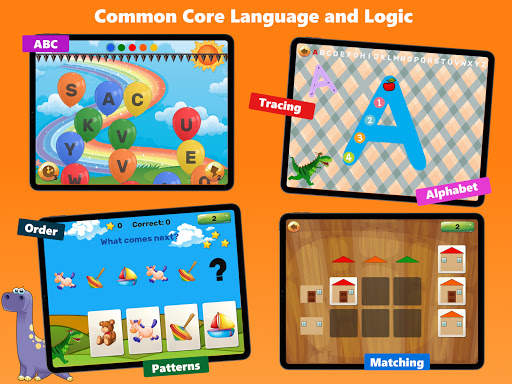 Dino Preschool Learning Games screenshot 10