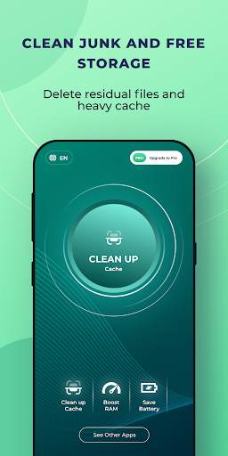 Emerald Booster - Clean Phone Optimize Performance screenshot 1