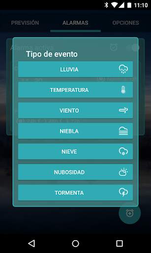 Alarmas de Clima Personales screenshot 2