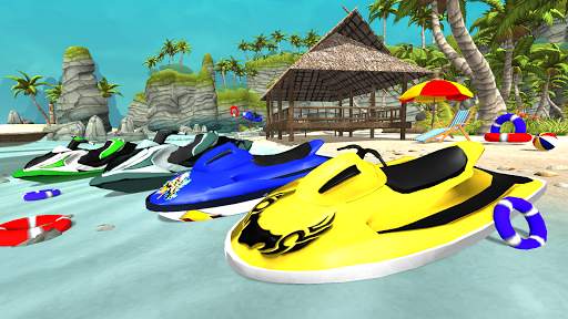 Jet Ski Racing Stunts : Fearless Water Sports Game screenshot 2