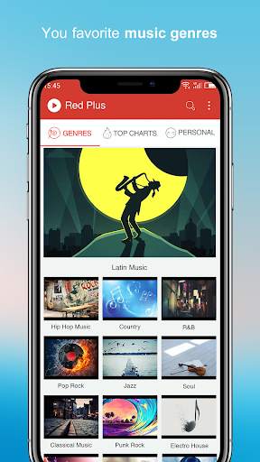 Free Music - Red Plus screenshot 8