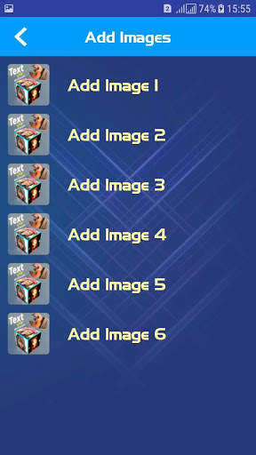 3d text photo cube live wallpaper for mobile 2021 screenshot 4