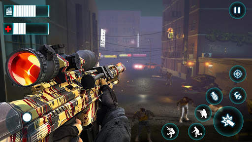 Real Survival Dead Zombie Shooter screenshot 1