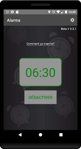 Réveil Alarma (WIFI) screenshot 1