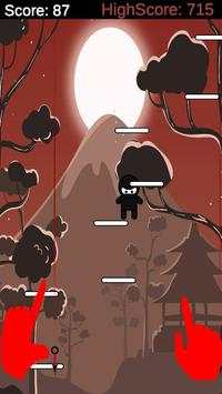 Ninja  Hero and  Vampire Hero Jump - Halloween screenshot 5