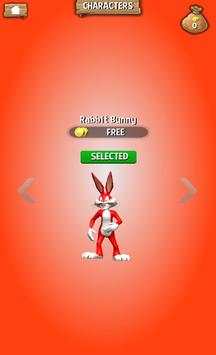 Looney Toons Bugs Red Rabbit Bunny Dash Adventure скриншот 3
