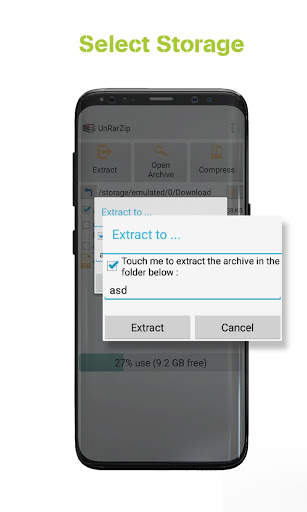 Unzip, Unrar: Extractor & Compressor Files Easy screenshot 5