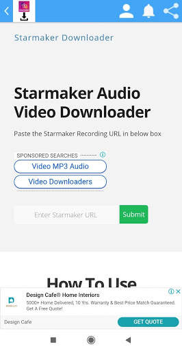 Starmaker AV downloader screenshot 2