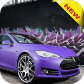 Tesla Driving School - Simulator Model S logo