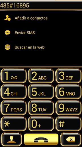 THEME GOLDEN GLASS EXDIALER screenshot 4