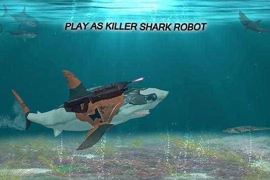 Tetra Shark Robot Transform Eagle Car screenshot 3