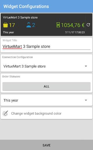 VirtueMart Mobile Assistant screenshot 7