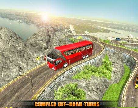 Uphill Offroad Bus Driving Simulator: Mountain Bus screenshot 4