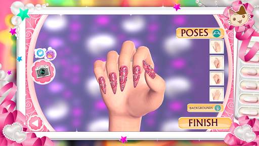 3D Nails Game Manicure Salon screenshot 3